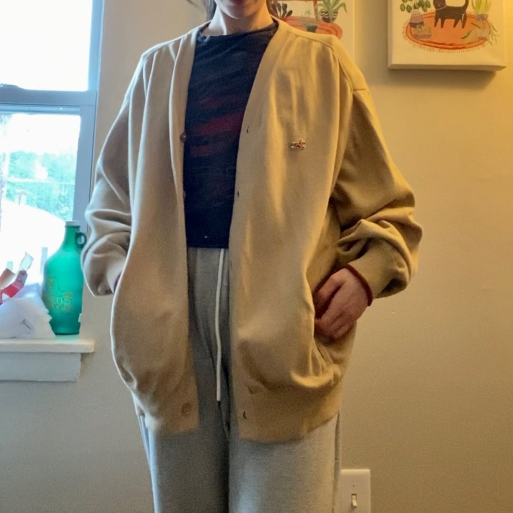 AKOO khaki cardigan
